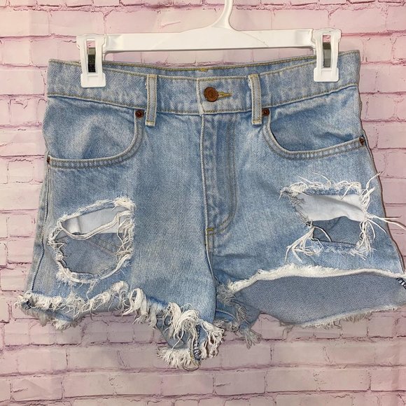 Brandy Melville Pants - 3/$30 Brandy Melville High Waist Denim Shorts 28